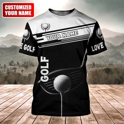 Personalized Name Golf Q5 All Over Printed Unisex Shirt