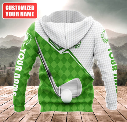 Personalized Name Golf Q6 All Over Printed Unisex Shirt