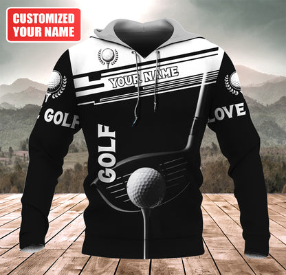 Personalized Name Golf Q5 All Over Printed Unisex Shirt