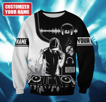Personalized Name DJ Disc Jockey Q7 All Over Printed Unisex Shirt Q050405
