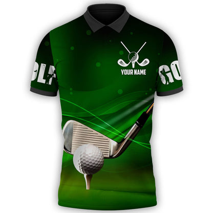 Personalized Name Golf Q7 All Over Printed Unisex Shirt