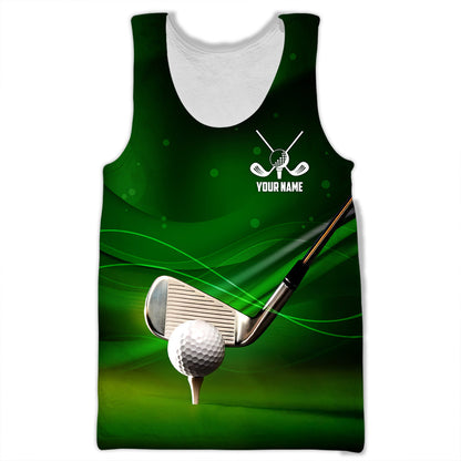 Personalized Name Golf Q7 All Over Printed Unisex Shirt