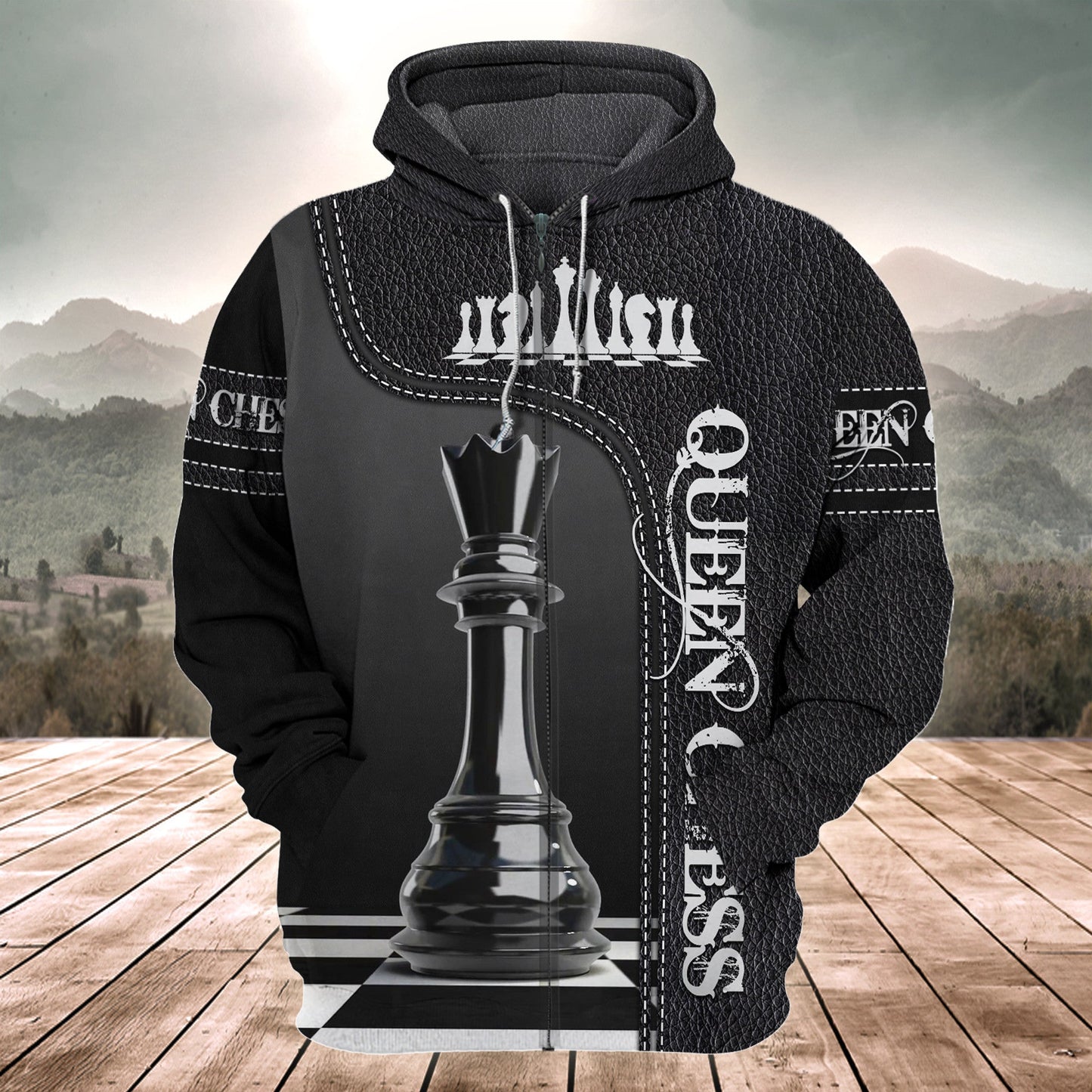 Queen Chess Q2 All Over Printed Unisex Shirt