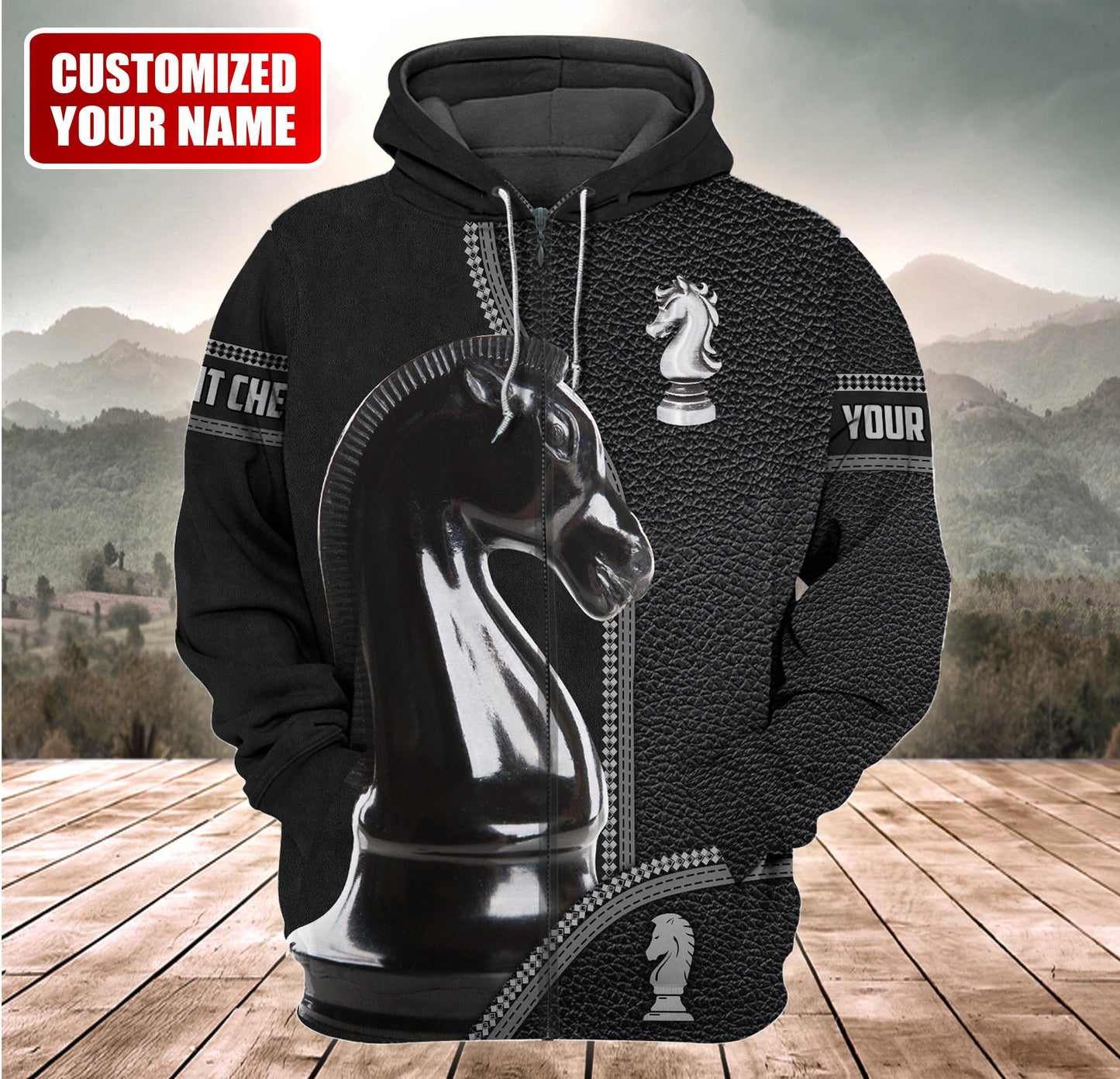 Knight Chess Q3 All Over Printed Unisex Shirt