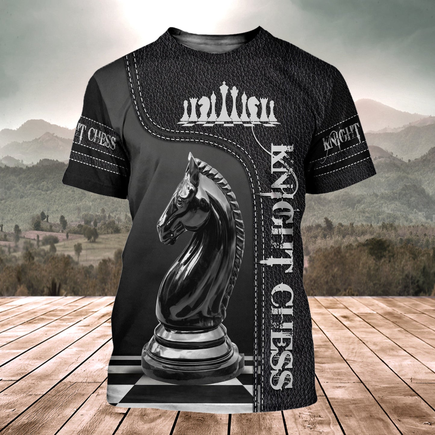 Knight Chess Q2 All Over Printed Unisex Shirt