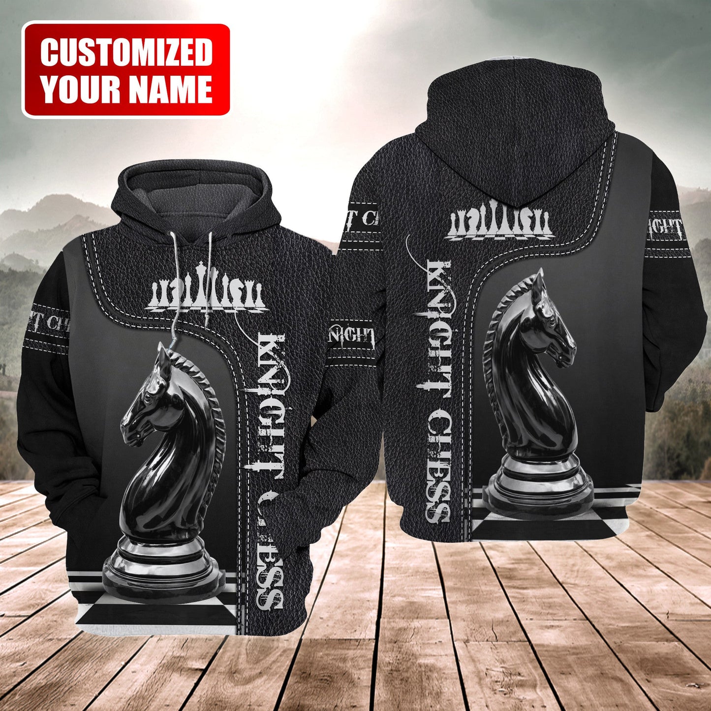 Knight Chess Q2 All Over Printed Unisex Shirt