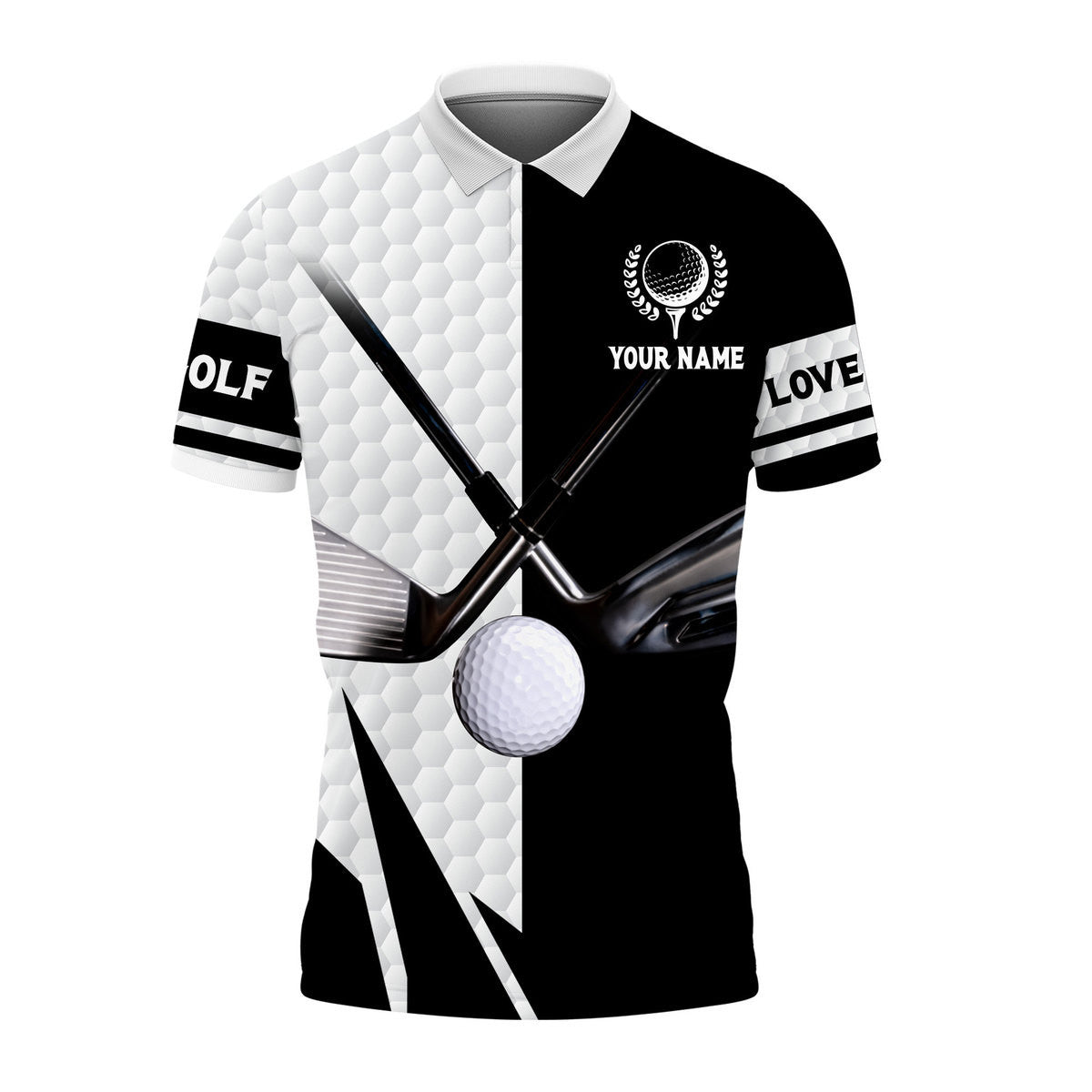 Personalized Name Golf Q8 All Over Printed Unisex Shirt