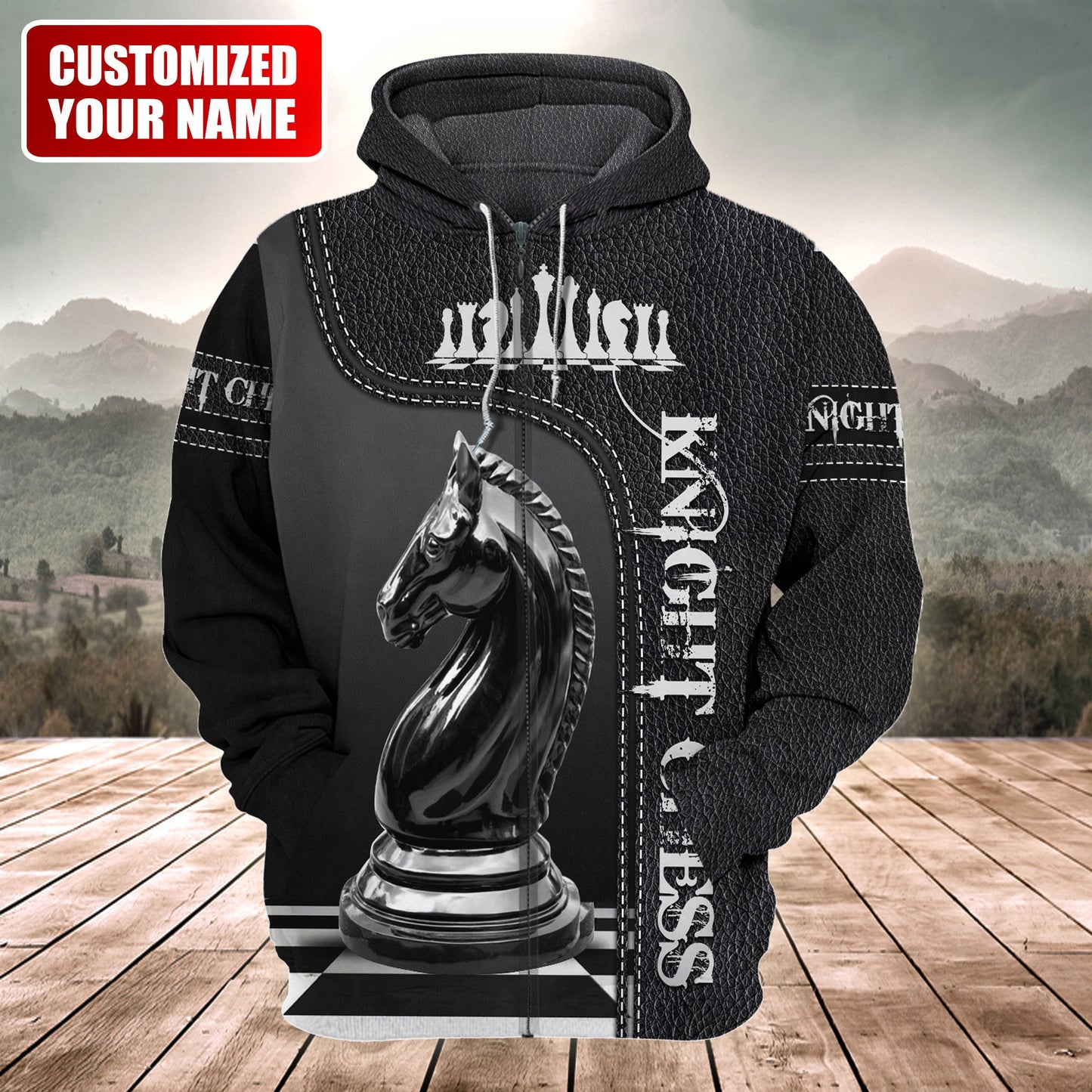 Knight Chess Q2 All Over Printed Unisex Shirt