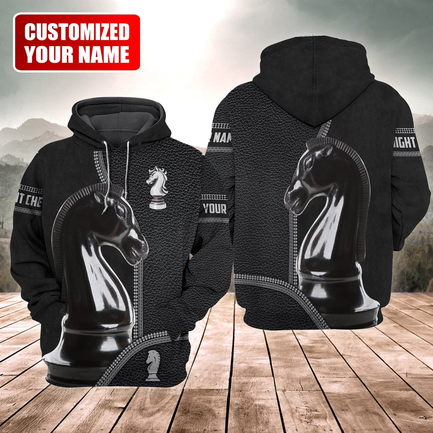 Knight Chess Q3 All Over Printed Unisex Shirt