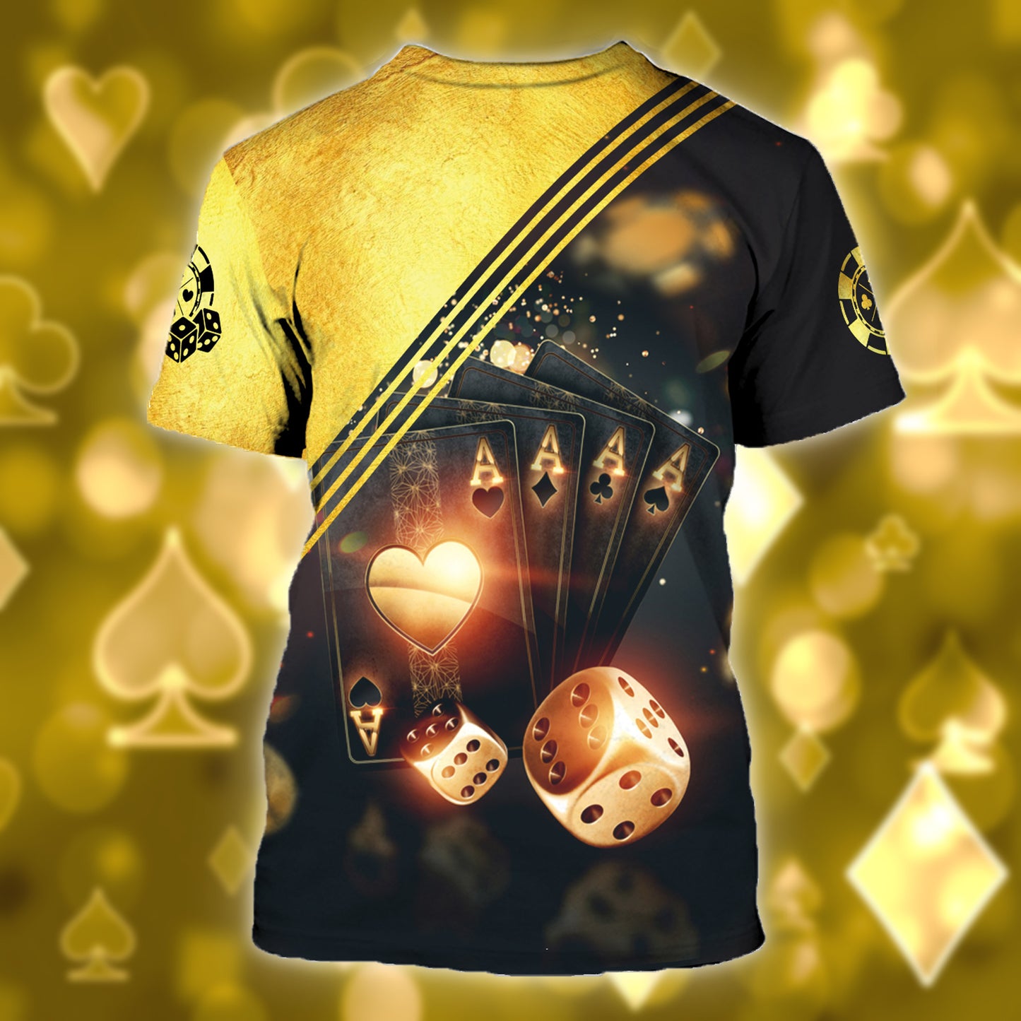 Personalized Name Poker Q6 All Over Printed Unisex Shirt