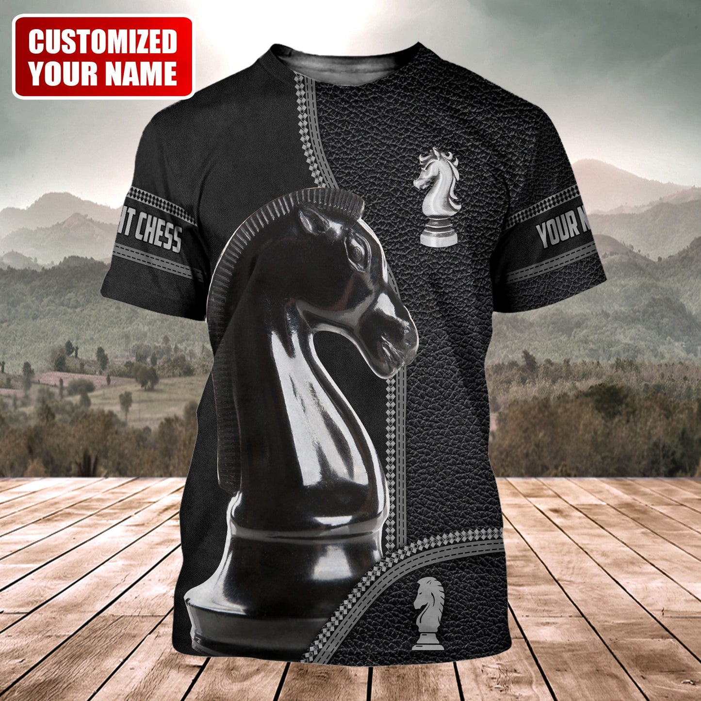 Knight Chess Q3 All Over Printed Unisex Shirt