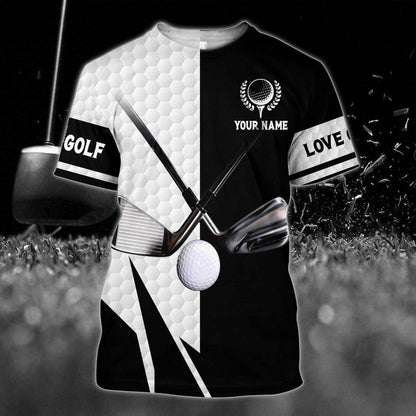 Personalized Name Golf Q8 All Over Printed Unisex Shirt
