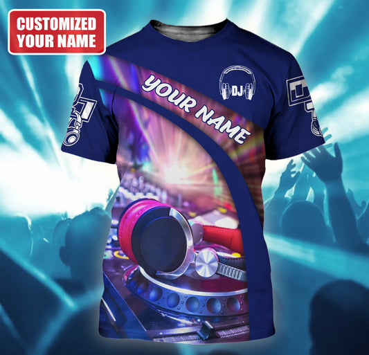 Personalized Name DJ Disc Jockey Q9 All Over Printed Unisex Shirt