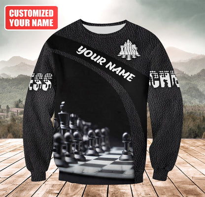 Personalized Name Chess Q4 All Over Printed Unisex Shirt