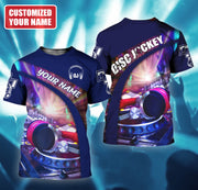 Personalized Name DJ Disc Jockey Q9 All Over Printed Unisex Shirt