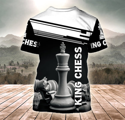 Personalized Name King Chess Q5 All Over Printed Unisex Shirt