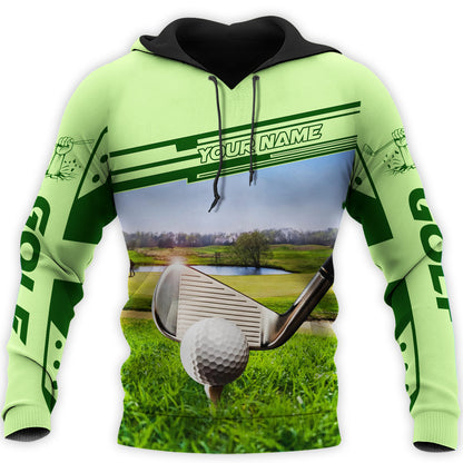Personalized Name Golf Q9 All Over Printed Unisex Shirt