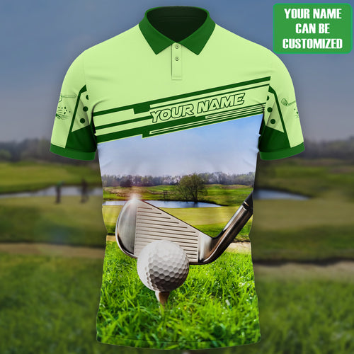 Personalized Name Golf Q9 All Over Printed Unisex Shirt