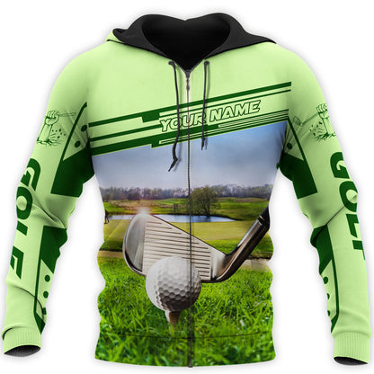 Personalized Name Golf Q9 All Over Printed Unisex Shirt
