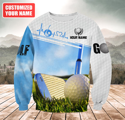 Personalized Name Golf Q10 All Over Printed Unisex Shirt