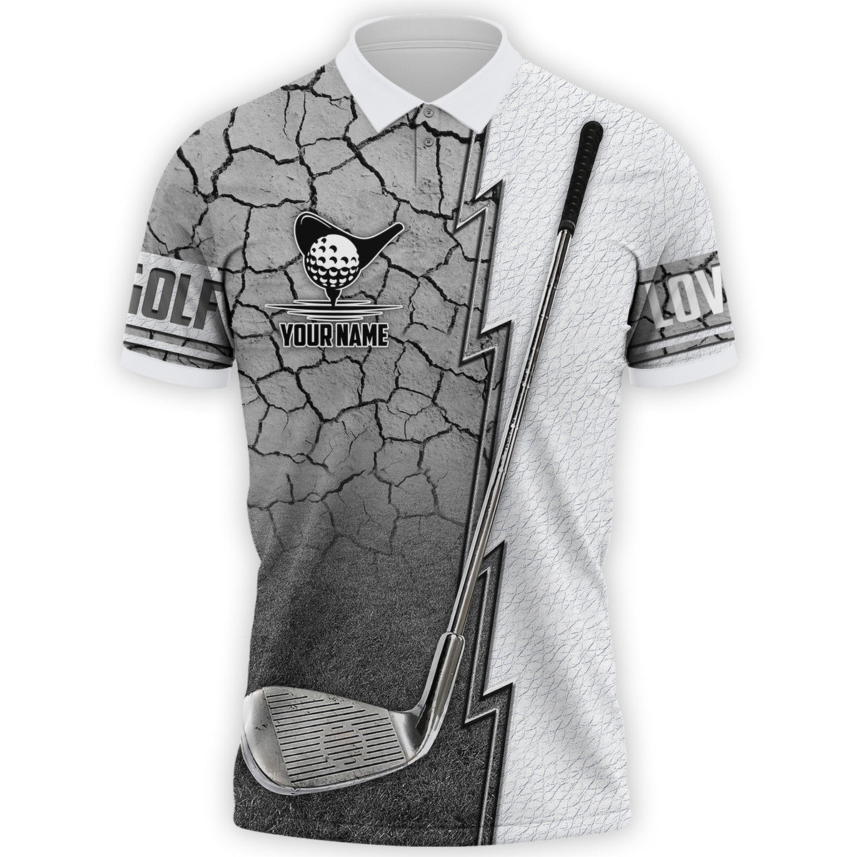 Personalized Name Golf Q13 All Over Printed Unisex Shirt