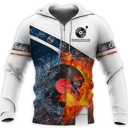 Personalized Name DJ Disc Jockey Q19 All Over Printed Unisex Shirt