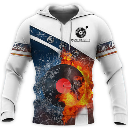 Personalized Name DJ Disc Jockey Q19 All Over Printed Unisex Shirt