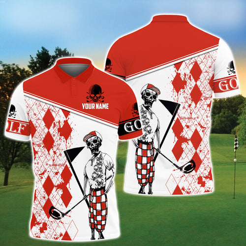 Personalized Name Golf All Over Printed Unisex Shirt - LP04