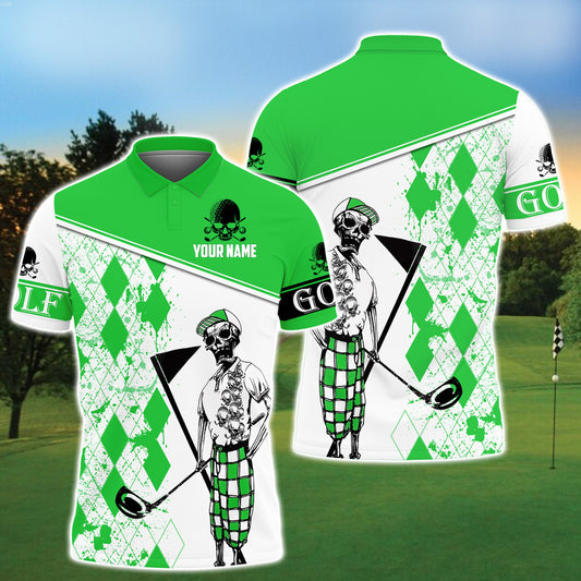 Personalized Name Golf All Over Printed Unisex Shirt - LP07