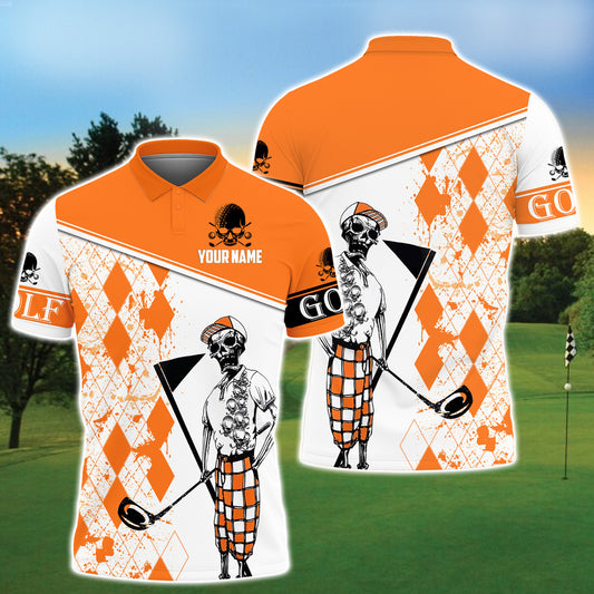 Personalized Name Golf All Over Printed Unisex Shirt - LP03