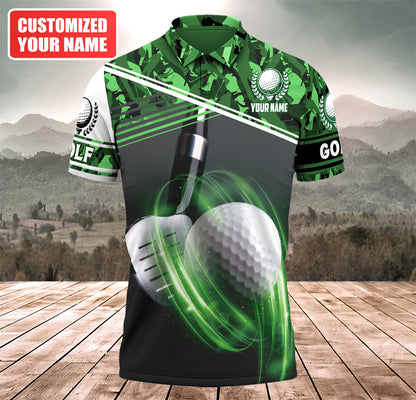 Personalized Name Golf Q17 All Over Printed Unisex Shirt