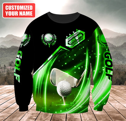 Personalized Name Golf Q18 All Over Printed Unisex Shirt