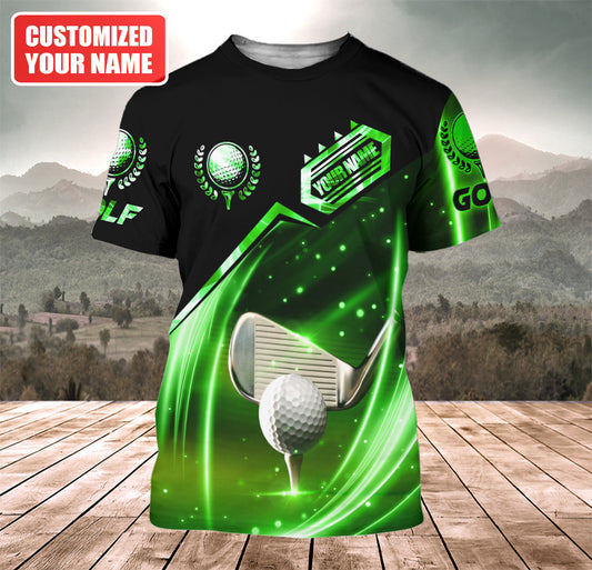 Personalized Name Golf Q18 All Over Printed Unisex Shirt