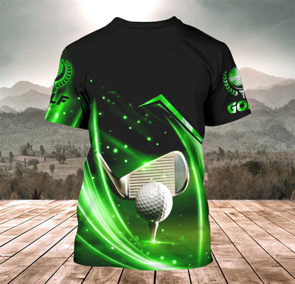 Personalized Name Golf Q18 All Over Printed Unisex Shirt