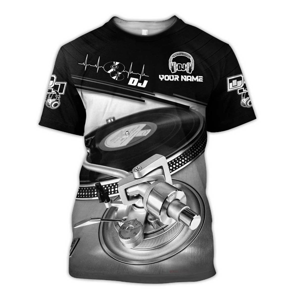 Personalized Name DJ 45 All Over Printed Unisex Shirt