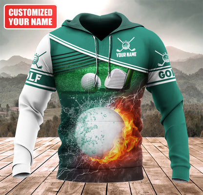 Personalized Name Golf Q20 All Over Printed Unisex Shirt