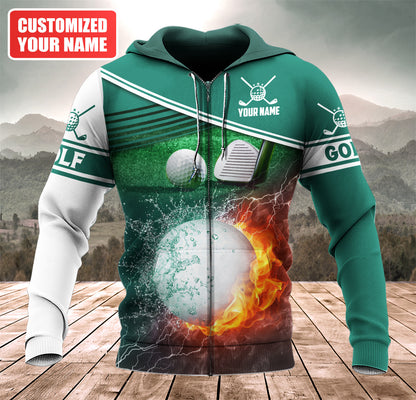 Personalized Name Golf Q20 All Over Printed Unisex Shirt