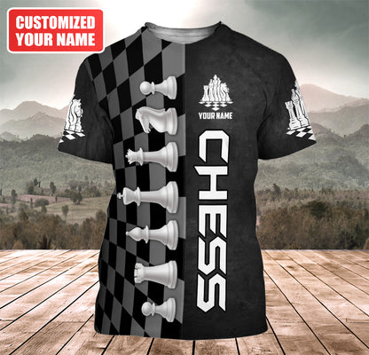 Personalized Name Chess Q2 All Over Printed Unisex Shirt