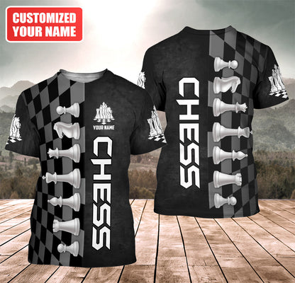 Personalized Name Chess Q2 All Over Printed Unisex Shirt