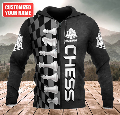 Personalized Name Chess Q2 All Over Printed Unisex Shirt