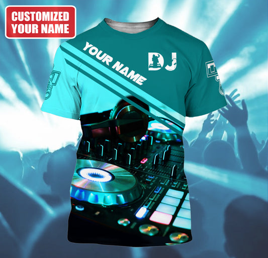 Personalized Name DJ Disc Jockey Q38 All Over Printed Unisex Shirt