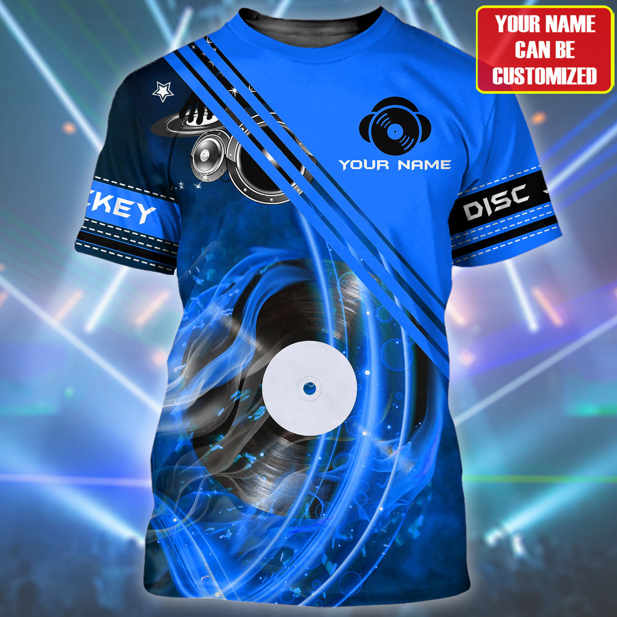 Personalized Name DJ Disc Jockey Q46 All Over Printed Unisex Shirt