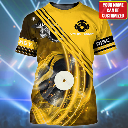 Personalized Name DJ Disc Jockey Q48 All Over Printed Unisex Shirt