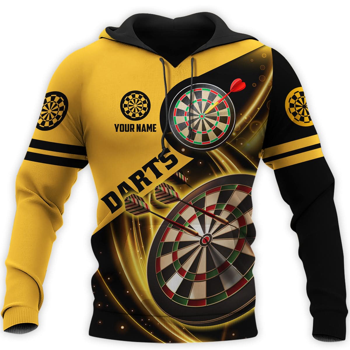 Personalized Name Darts Player All Over Printed Unisex Shirt - LP01