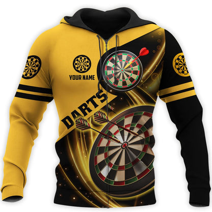 Personalized Name Darts Player All Over Printed Unisex Shirt - LP01
