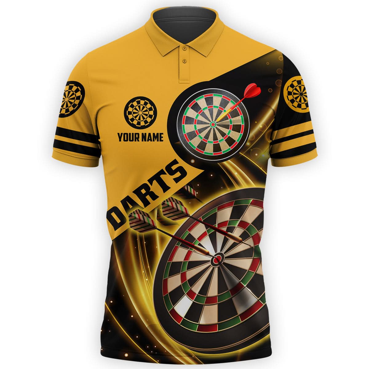 Personalized Name Darts Player All Over Printed Unisex Shirt - LP01
