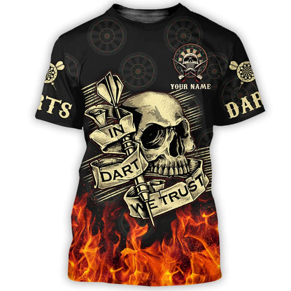 Personalized Name Darts All Over Printed Unisex Shirt - LP27