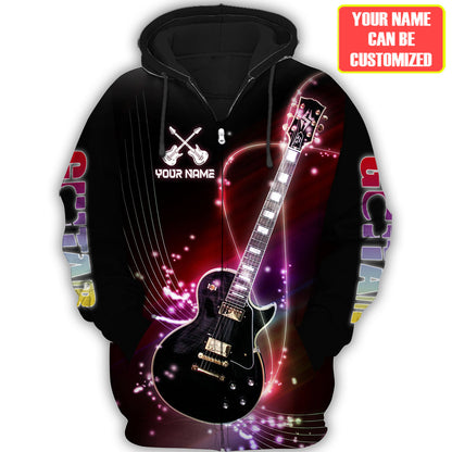 Personalized Name Electric Guitar 12 All Over Printed Unisex Shirt - YL97